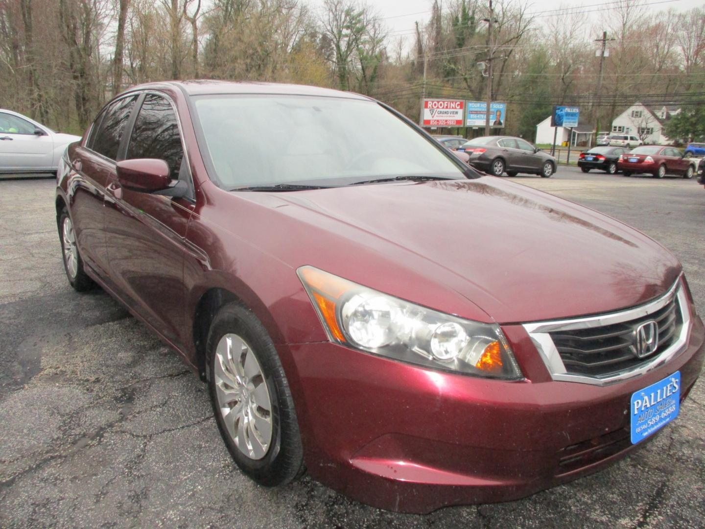 2010 MAROON Honda Accord LX Sedan AT (1HGCP2F38AA) with an 2.4L L4 DOHC 16V engine, 5-Speed Automatic transmission, located at 540a Delsea Drive, Sewell, NJ, 08080, (856) 589-6888, 39.752560, -75.111206 - Photo#7